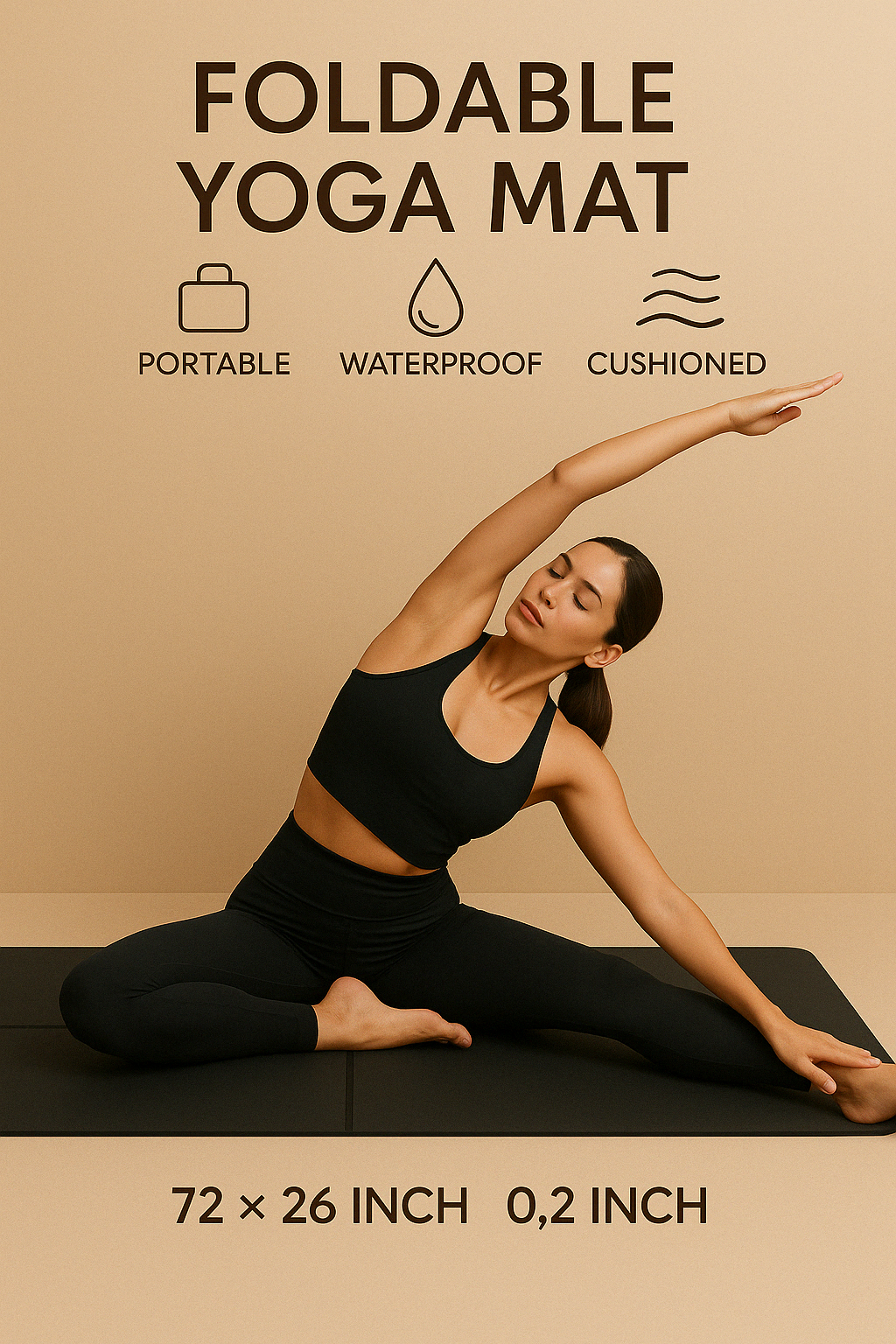 Foldable Yoga Mat
